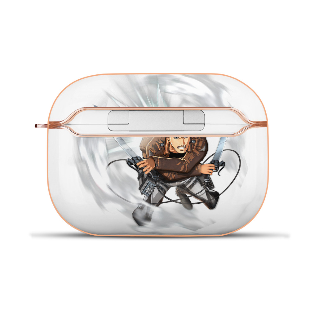 （画像用） 進撃の巨人 ライナー・ブラウン Attack on Titan Reiner Braun 【AirPods Pro用】ハードシェル保護ケース｜耐衝撃・防指紋・カラビナ付き商品仕様