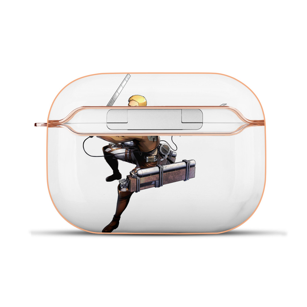 （画像用） 進撃の巨人 ライナー・ブラウン Attack on Titan Reiner Braun 【AirPods Pro用】ハードシェル保護ケース｜耐衝撃・防指紋・カラビナ付き商品仕様