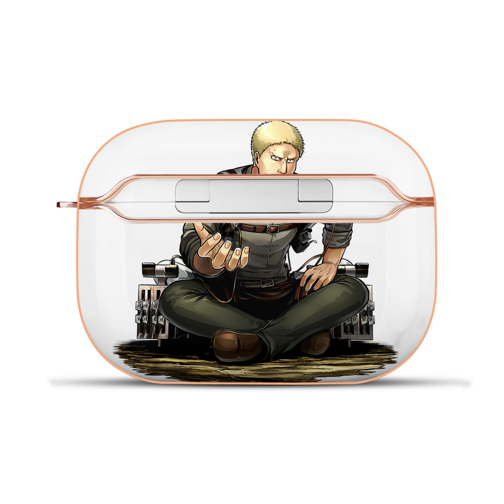 （画像用） 進撃の巨人 ライナー・ブラウン Attack on Titan Reiner Braun 【AirPods Pro用】ハードシェル保護ケース｜耐衝撃・防指紋・カラビナ付き商品仕様