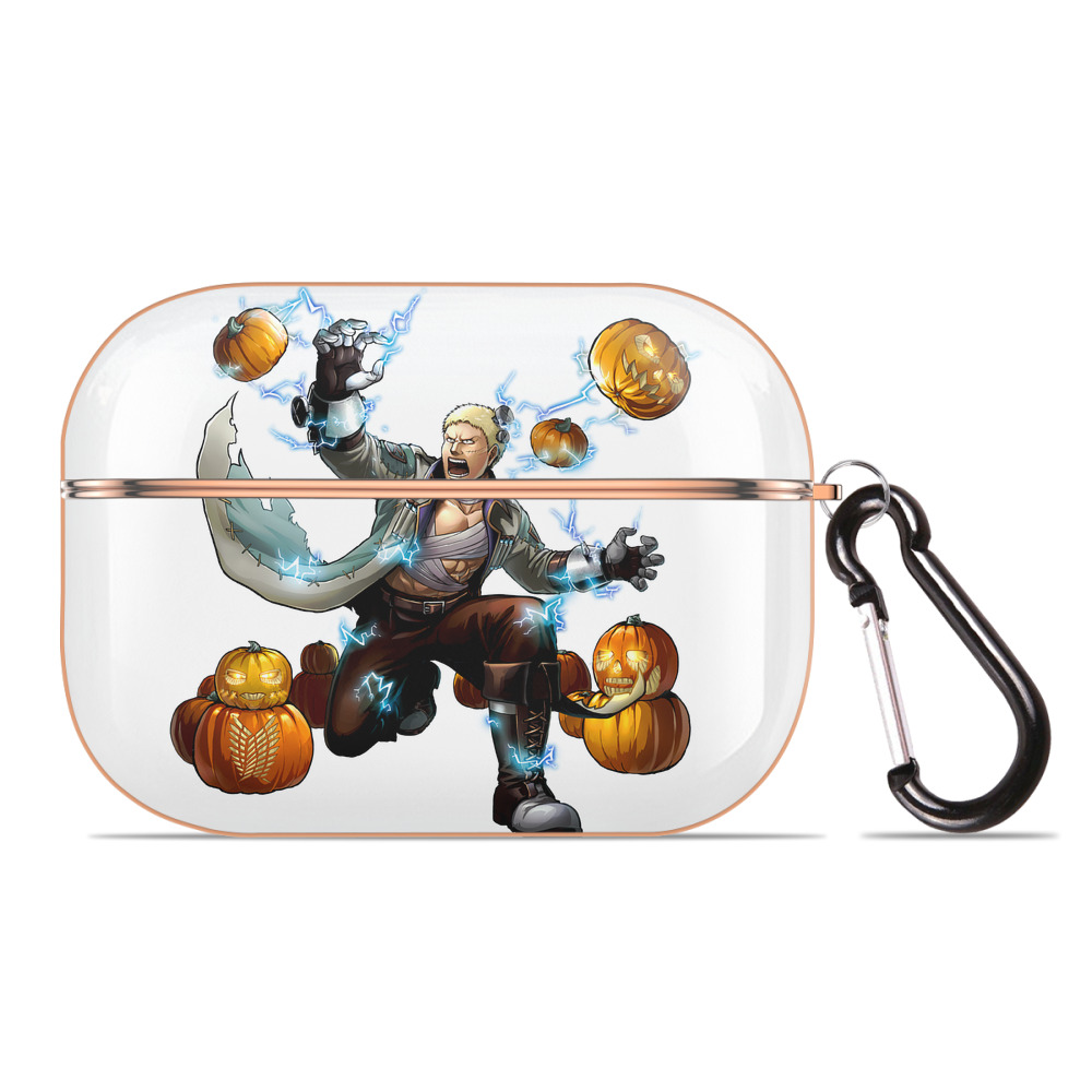 （画像用） 進撃の巨人 ライナー・ブラウン Attack on Titan Reiner Braun 【AirPods Pro用】ハードシェル保護ケース｜耐衝撃・防指紋・カラビナ付き商品仕様