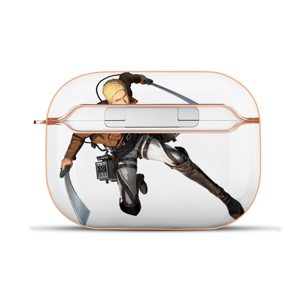 （画像用） 進撃の巨人 ライナー・ブラウン Attack on Titan Reiner Braun 【AirPods Pro用】ハードシェル保護ケース｜耐衝撃・防指紋・カラビナ付き商品仕様