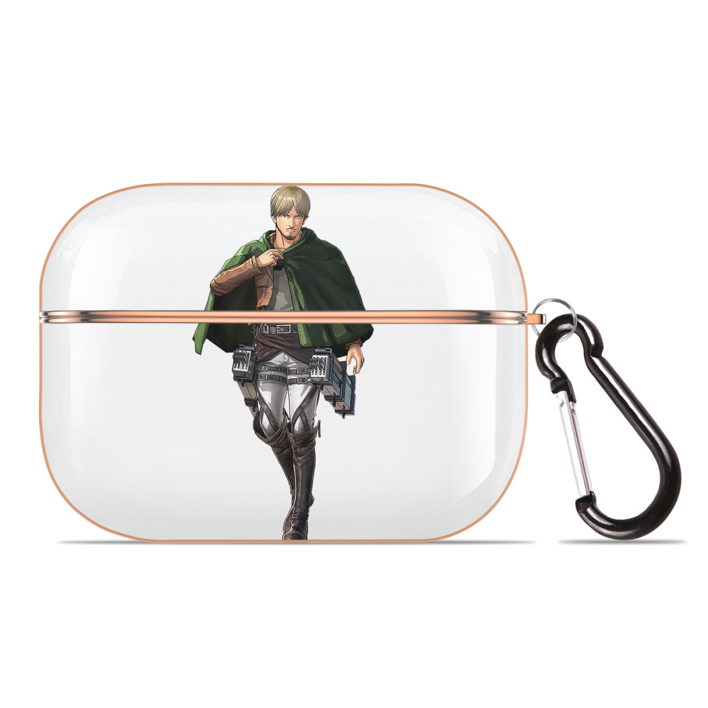 （画像用） 進撃の巨人 ミケ·ザカリアス Attack on Titan Mike Zakarius 【AirPods Pro用】ハードシェル保護ケース｜耐衝撃・防指紋・カラビナ付き商品仕様