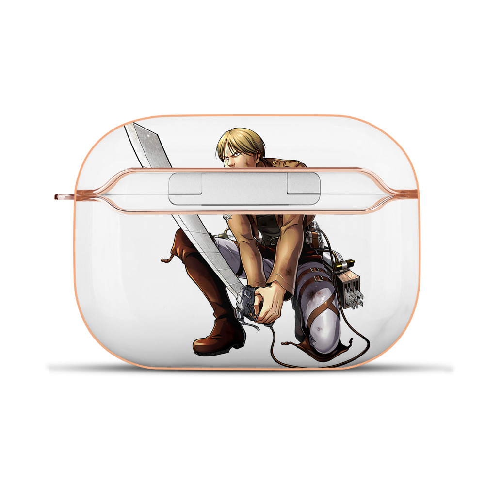 （画像用） 進撃の巨人 ミケ·ザカリアス Attack on Titan Mike Zakarius 【AirPods Pro用】ハードシェル保護ケース｜耐衝撃・防指紋・カラビナ付き商品仕様