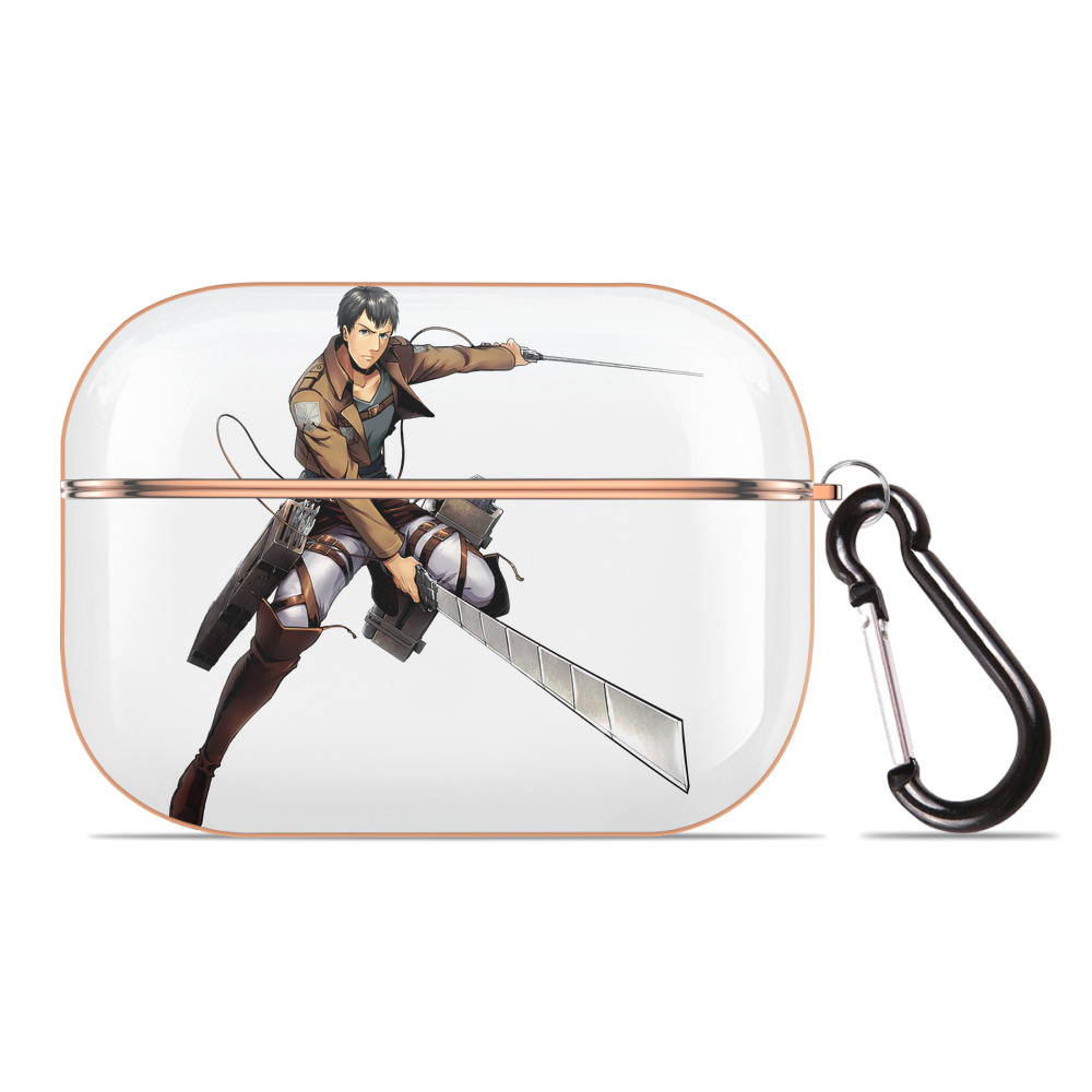 （画像用） 進撃の巨人 ベルトルト・フーバー Attack on Titan Bertholdt Hoover 【AirPods Pro用】ハードシェル保護ケース｜耐衝撃・防指紋・カラビナ付き商品仕様