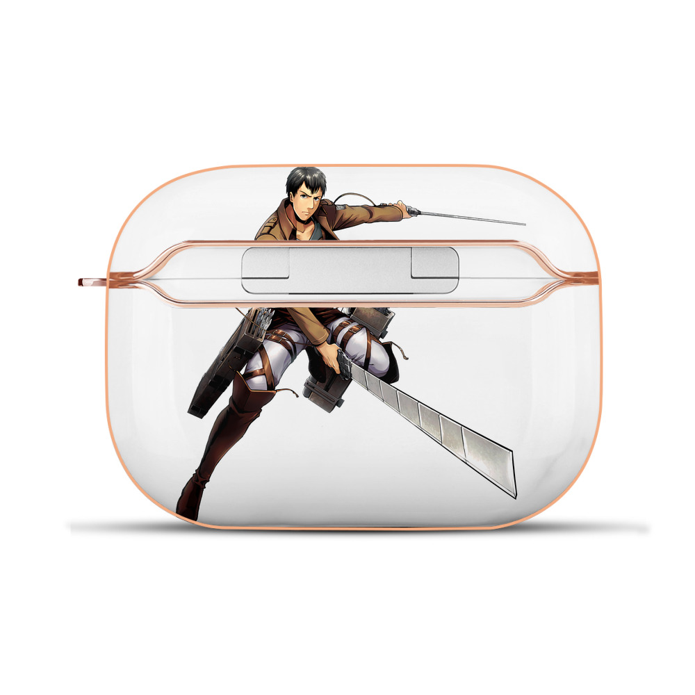（画像用） 進撃の巨人 ベルトルト・フーバー Attack on Titan Bertholdt Hoover 【AirPods Pro用】ハードシェル保護ケース｜耐衝撃・防指紋・カラビナ付き商品仕様