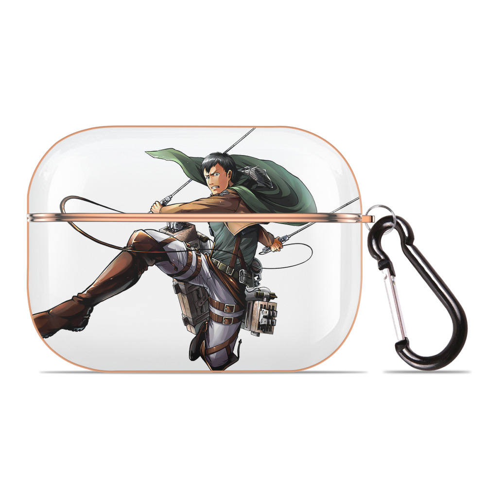 （画像用） 進撃の巨人 ベルトルト・フーバー Attack on Titan Bertholdt Hoover 【AirPods Pro用】ハードシェル保護ケース｜耐衝撃・防指紋・カラビナ付き商品仕様