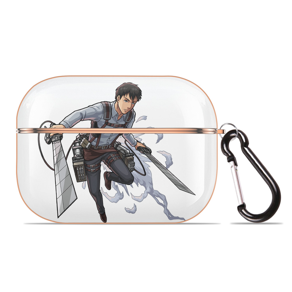 （画像用） 進撃の巨人 ベルトルト・フーバー Attack on Titan Bertholdt Hoover 【AirPods Pro用】ハードシェル保護ケース｜耐衝撃・防指紋・カラビナ付き商品仕様