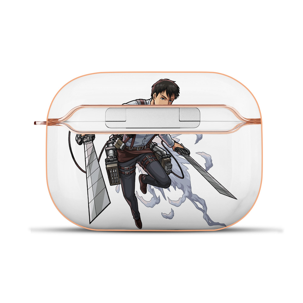（画像用） 進撃の巨人 ベルトルト・フーバー Attack on Titan Bertholdt Hoover 【AirPods Pro用】ハードシェル保護ケース｜耐衝撃・防指紋・カラビナ付き商品仕様