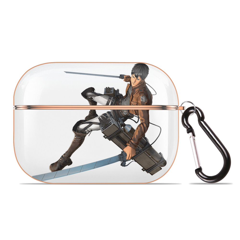 （画像用） 進撃の巨人 ベルトルト・フーバー Attack on Titan Bertholdt Hoover 【AirPods Pro用】ハードシェル保護ケース｜耐衝撃・防指紋・カラビナ付き商品仕様