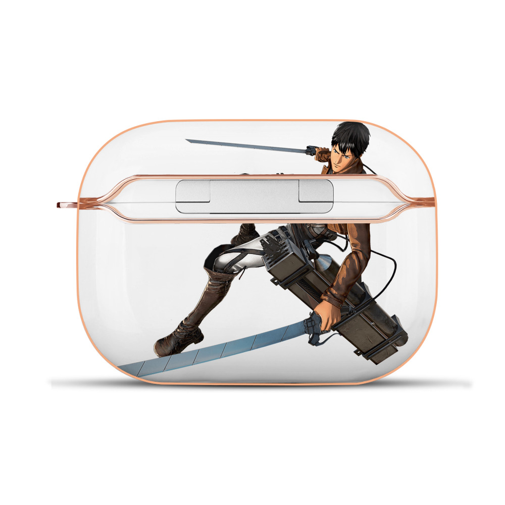 （画像用） 進撃の巨人 ベルトルト・フーバー Attack on Titan Bertholdt Hoover 【AirPods Pro用】ハードシェル保護ケース｜耐衝撃・防指紋・カラビナ付き商品仕様