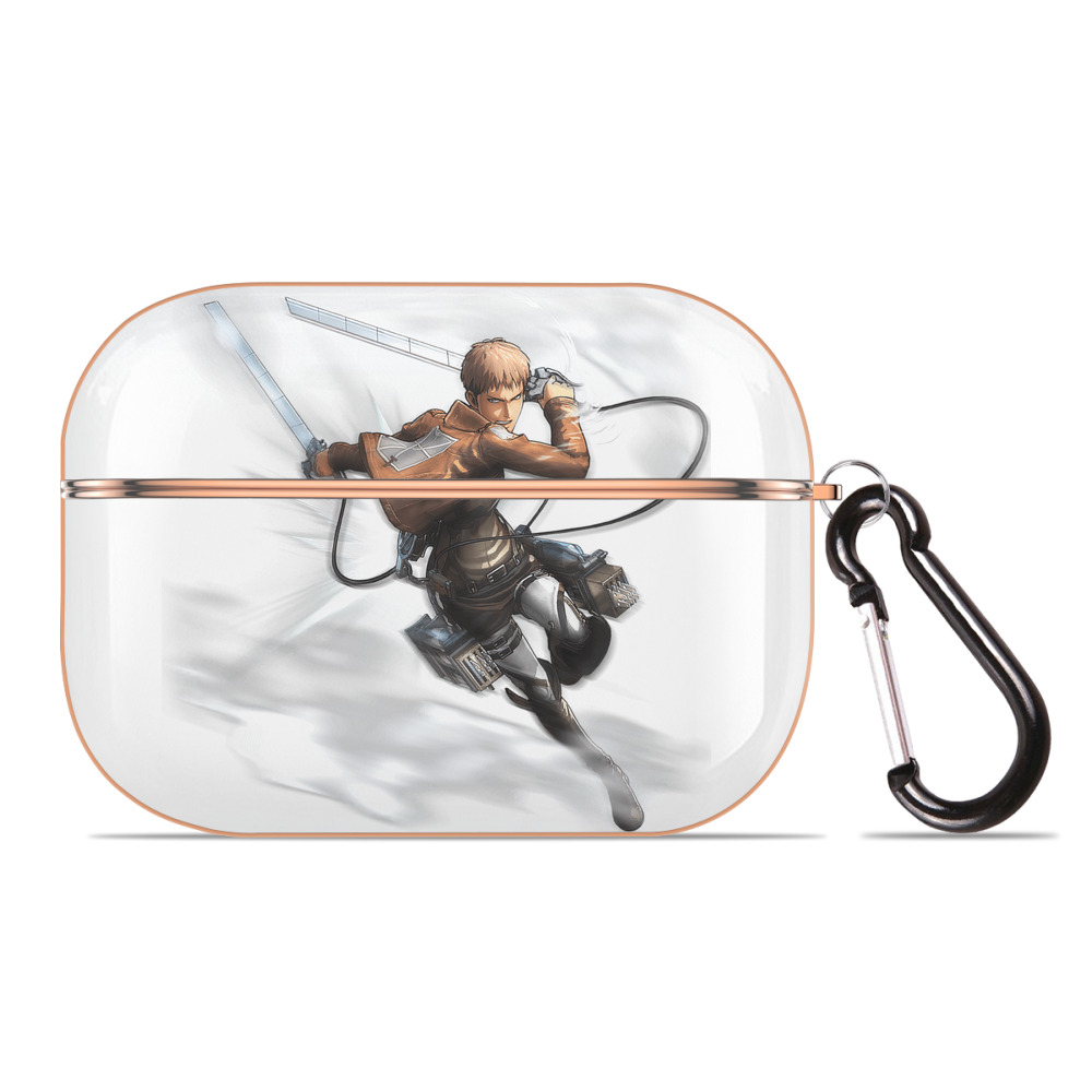 （画像用） 進撃の巨人 ジャン・キルシュタイン Attack on Titan Jean Kirstein 【AirPods Pro用】ハードシェル保護ケース｜耐衝撃・防指紋・カラビナ付き商品仕様