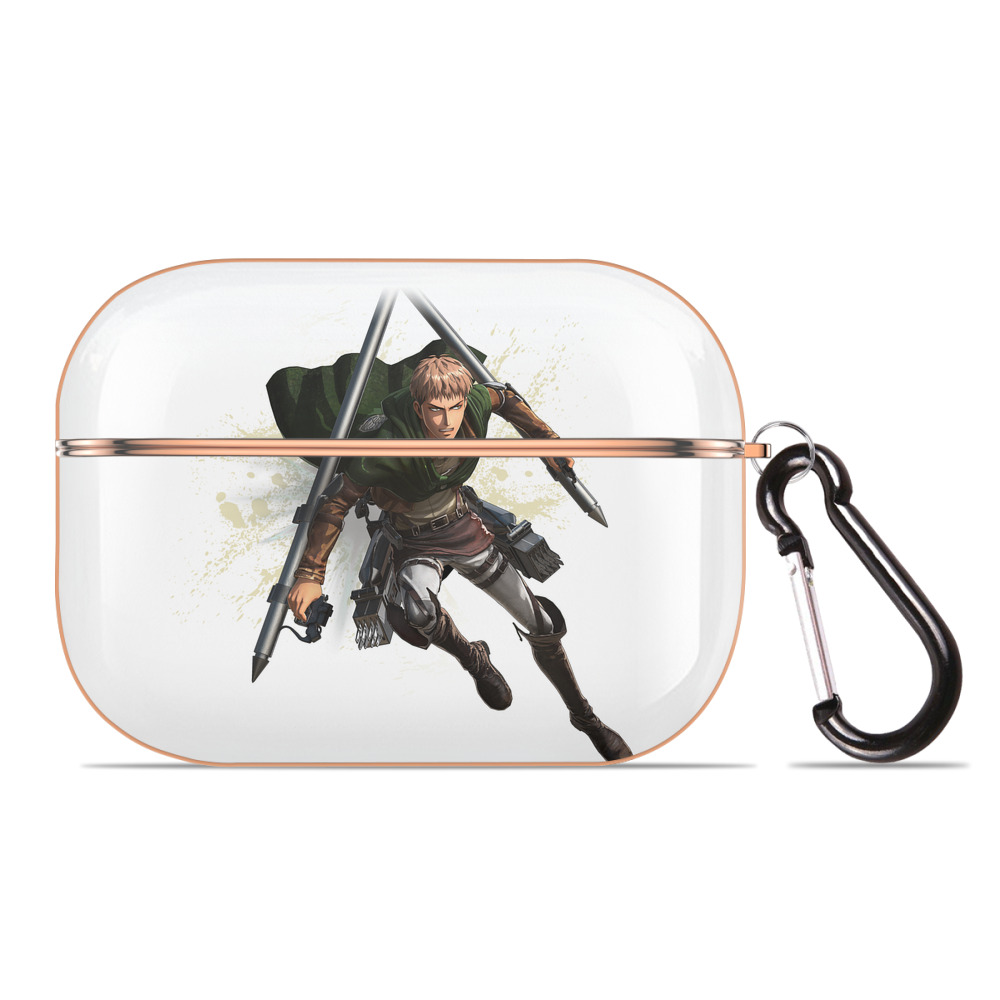 （画像用） 進撃の巨人 ジャン・キルシュタイン Attack on Titan Jean Kirstein 【AirPods Pro用】ハードシェル保護ケース｜耐衝撃・防指紋・カラビナ付き商品仕様