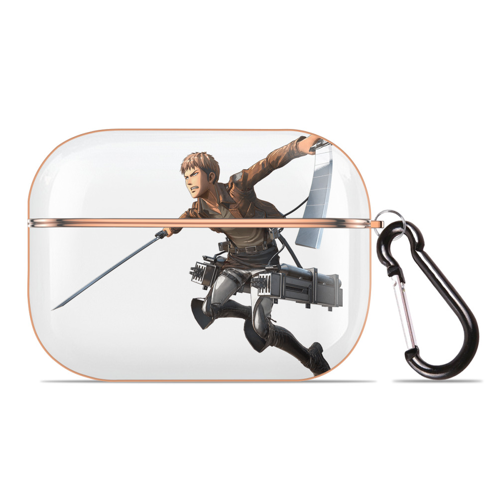 （画像用） 進撃の巨人 ジャン・キルシュタイン Attack on Titan Jean Kirstein 【AirPods Pro用】ハードシェル保護ケース｜耐衝撃・防指紋・カラビナ付き商品仕様