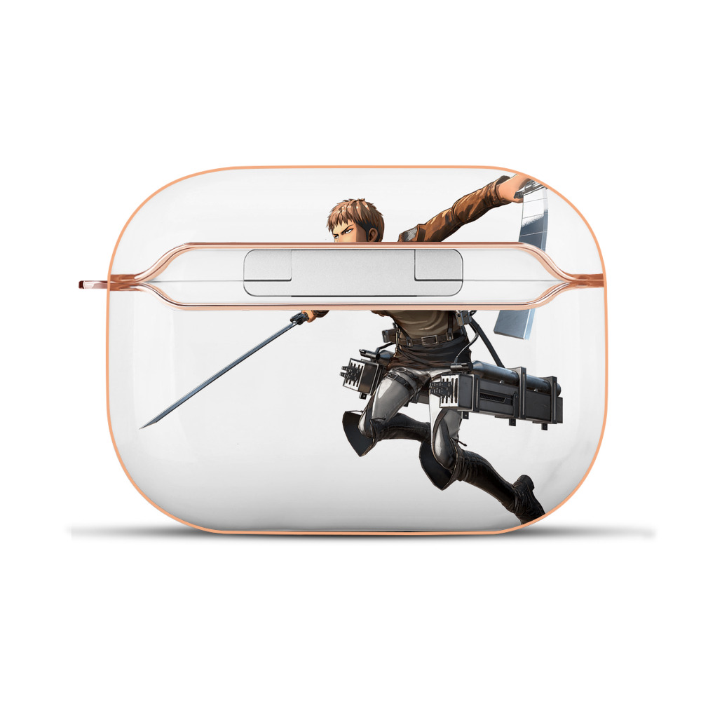 （画像用） 進撃の巨人 ジャン・キルシュタイン Attack on Titan Jean Kirstein 【AirPods Pro用】ハードシェル保護ケース｜耐衝撃・防指紋・カラビナ付き商品仕様