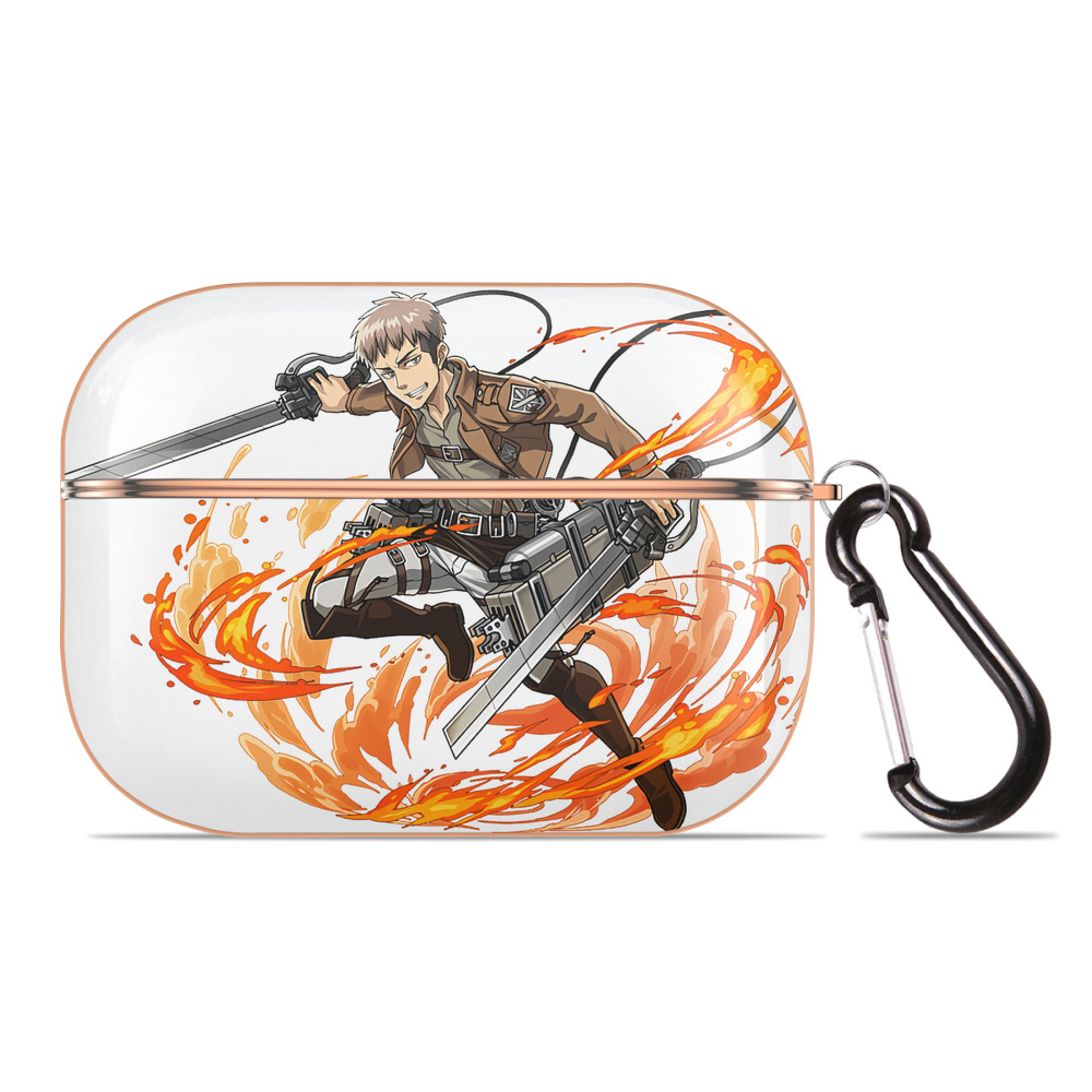 （画像用） 進撃の巨人 ジャン・キルシュタイン Attack on Titan Jean Kirstein 【AirPods Pro用】ハードシェル保護ケース｜耐衝撃・防指紋・カラビナ付き商品仕様