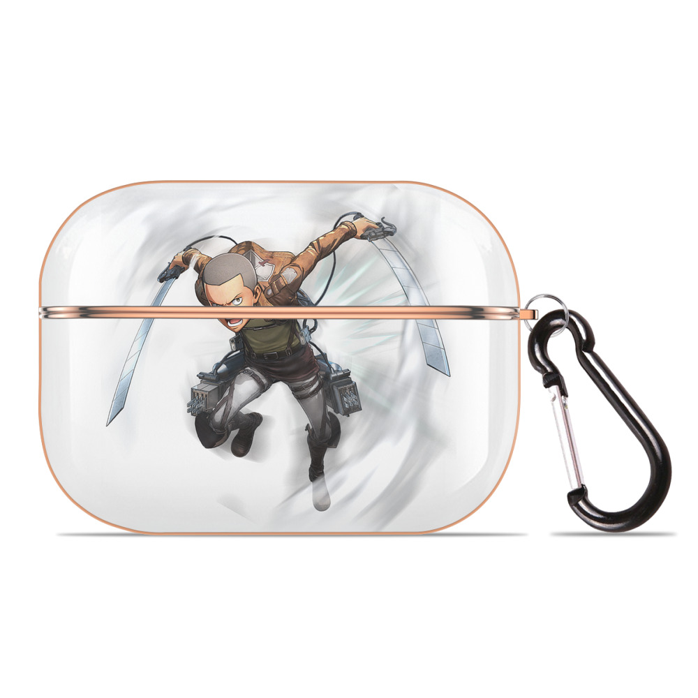 （画像用） 進撃の巨人 コニー·スプリンガー Attack on Titan Connie Springer 【AirPods Pro用】ハードシェル保護ケース｜耐衝撃・防指紋・カラビナ付き商品仕様