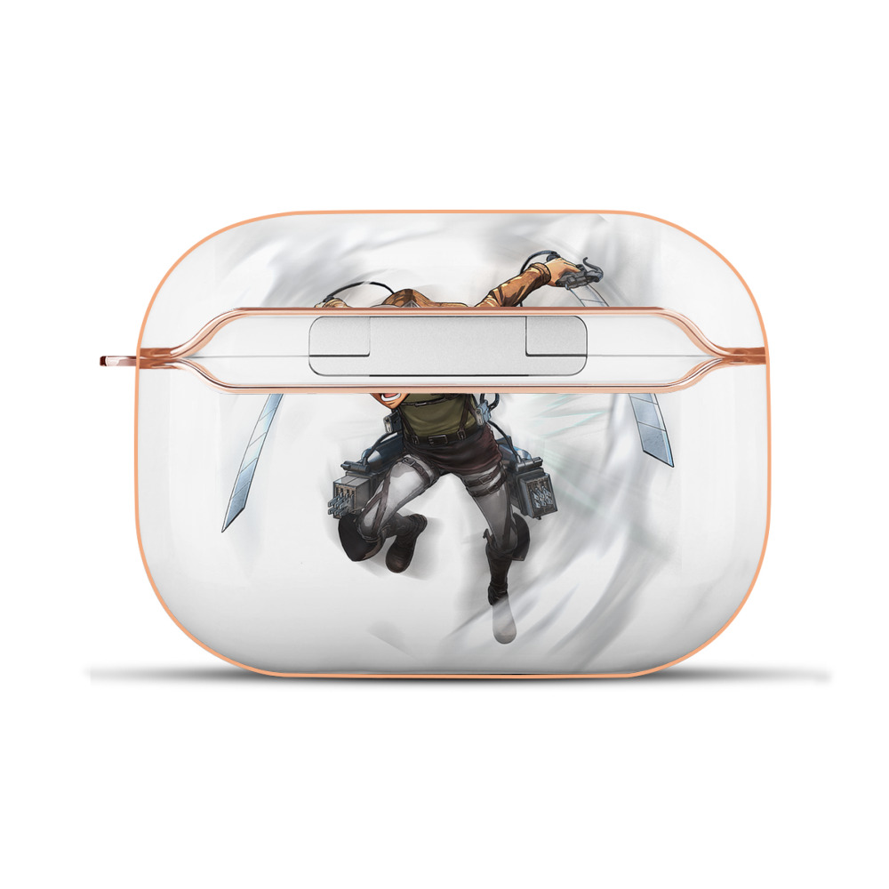 （画像用） 進撃の巨人 コニー·スプリンガー Attack on Titan Connie Springer 【AirPods Pro用】ハードシェル保護ケース｜耐衝撃・防指紋・カラビナ付き商品仕様