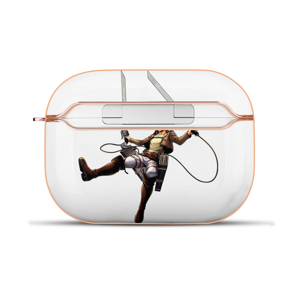 （画像用） 進撃の巨人 コニー·スプリンガー Attack on Titan Connie Springer 【AirPods Pro用】ハードシェル保護ケース｜耐衝撃・防指紋・カラビナ付き商品仕様