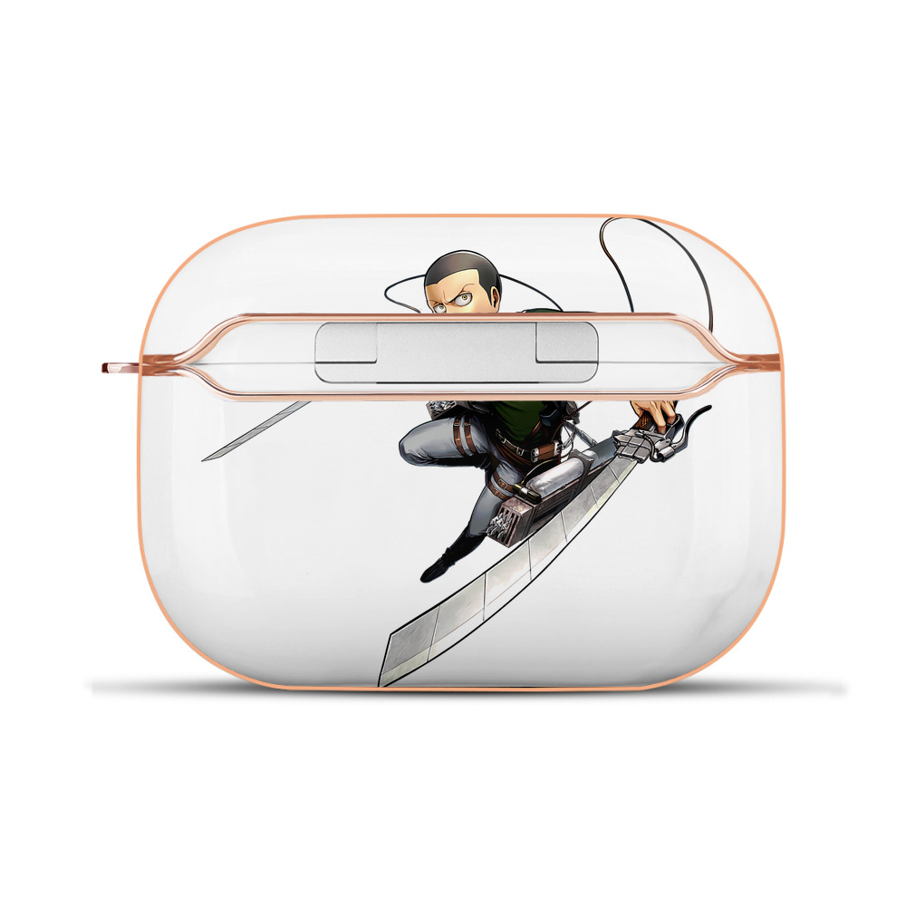 （画像用） 進撃の巨人 コニー·スプリンガー Attack on Titan Connie Springer 【AirPods Pro用】ハードシェル保護ケース｜耐衝撃・防指紋・カラビナ付き商品仕様