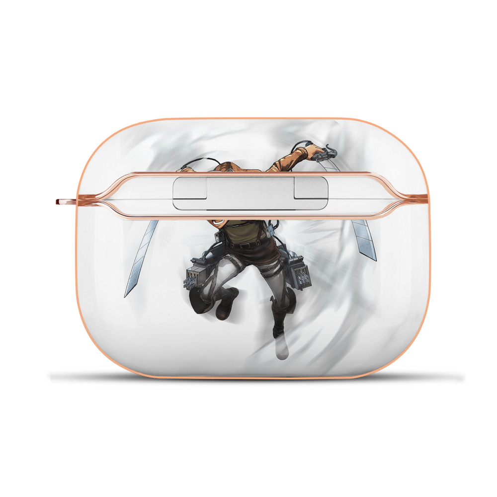 （画像用） 進撃の巨人 コニー·スプリンガー Attack on Titan Connie Springer 【AirPods Pro用】ハードシェル保護ケース｜耐衝撃・防指紋・カラビナ付き商品仕様