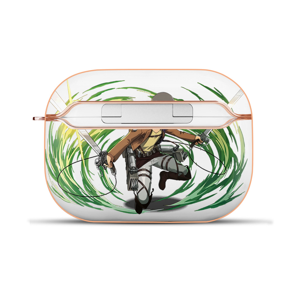 （画像用） 進撃の巨人 コニー·スプリンガー Attack on Titan Connie Springer 【AirPods Pro用】ハードシェル保護ケース｜耐衝撃・防指紋・カラビナ付き商品仕様