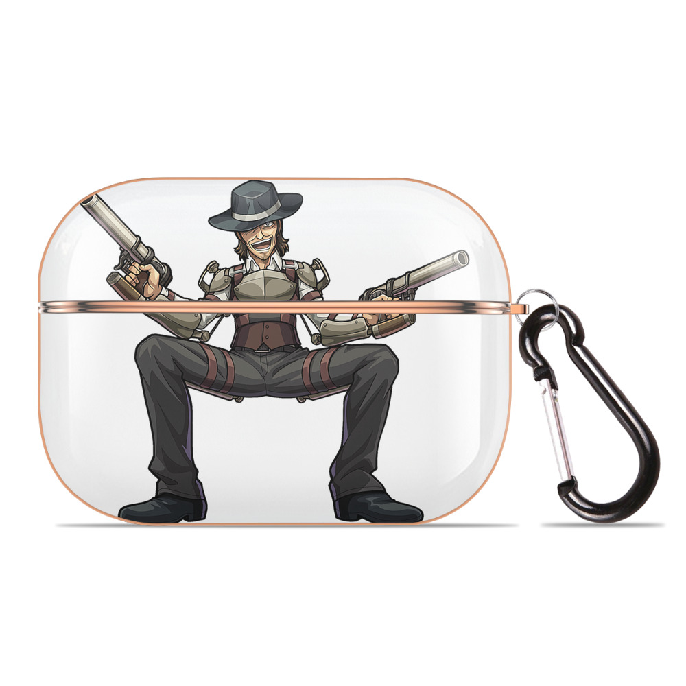 （画像用） 進撃の巨人 ケニー·アッカーマン Attack on Titan Kenny Ackerman 【AirPods Pro用】ハードシェル保護ケース｜耐衝撃・防指紋・カラビナ付き商品仕様
