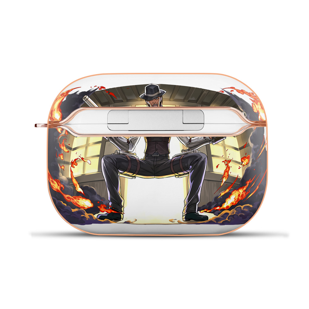 （画像用） 進撃の巨人 ケニー·アッカーマン Attack on Titan Kenny Ackerman 【AirPods Pro用】ハードシェル保護ケース｜耐衝撃・防指紋・カラビナ付き商品仕様