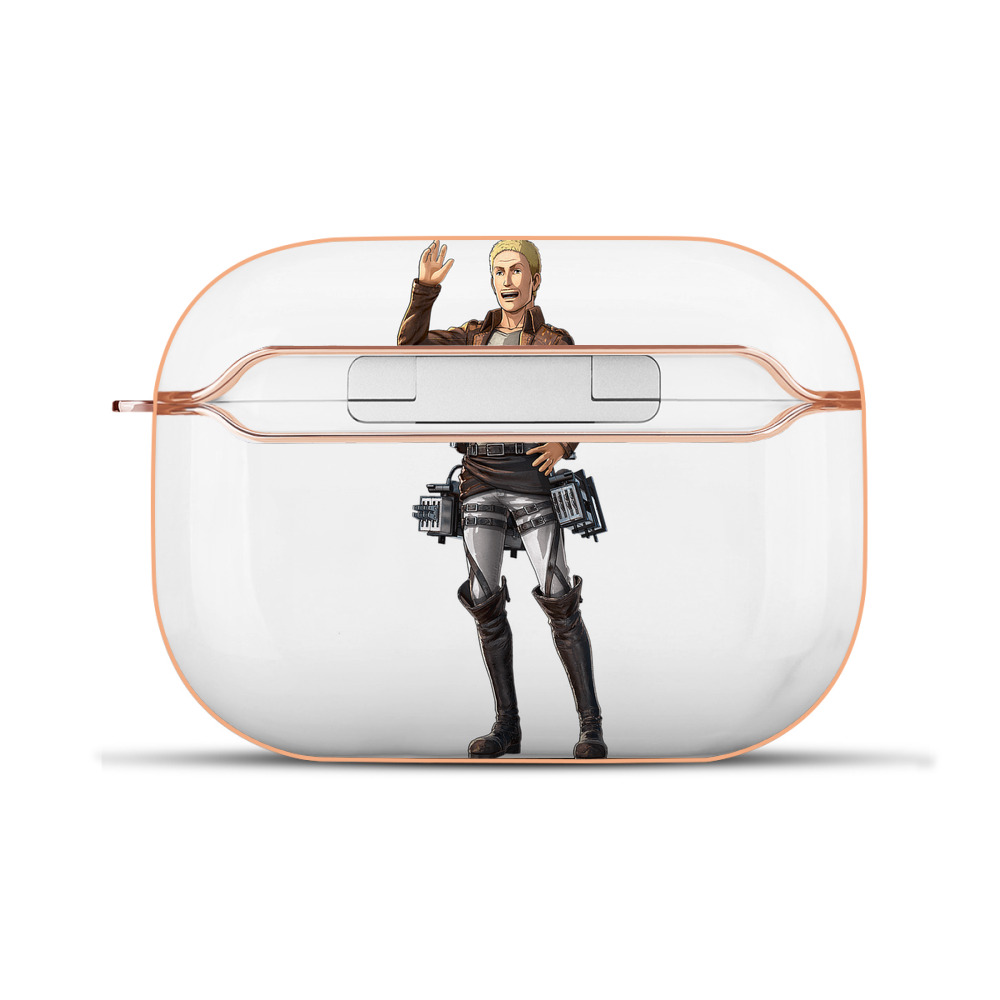 （画像用） 進撃の巨人 ハンネス Attack on Titan Hannes 【AirPods Pro用】ハードシェル保護ケース｜耐衝撃・防指紋・カラビナ付き商品仕様