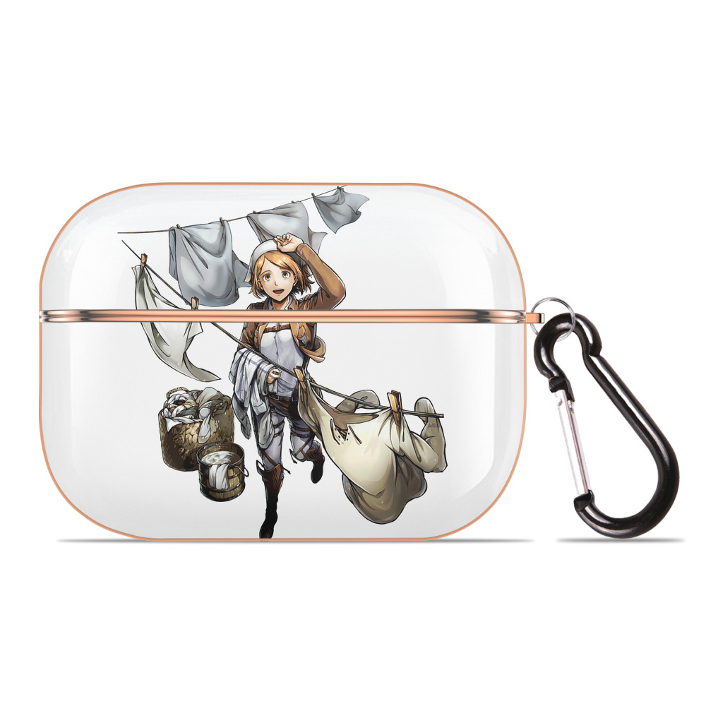 （画像用） 進撃の巨人 ペトラ·ラル Attack on Titan Petra Rall 【AirPods Pro用】ハードシェル保護ケース｜耐衝撃・防指紋・カラビナ付き商品仕様