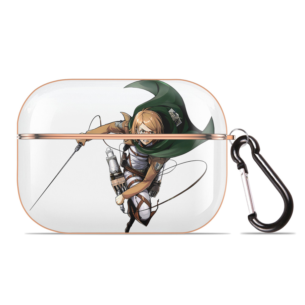 （画像用） 進撃の巨人 ペトラ·ラル Attack on Titan Petra Rall 【AirPods Pro用】ハードシェル保護ケース｜耐衝撃・防指紋・カラビナ付き商品仕様