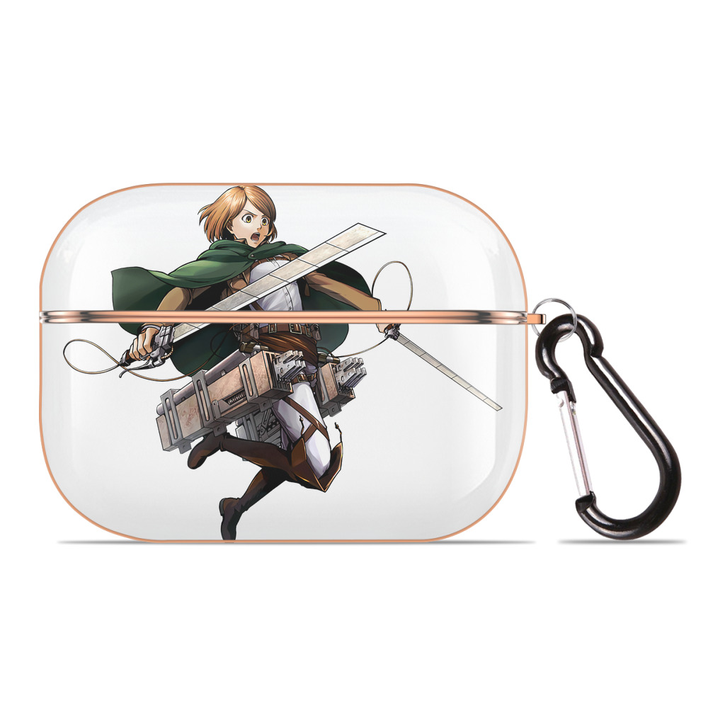（画像用） 進撃の巨人 ペトラ·ラル Attack on Titan Petra Rall 【AirPods Pro用】ハードシェル保護ケース｜耐衝撃・防指紋・カラビナ付き商品仕様