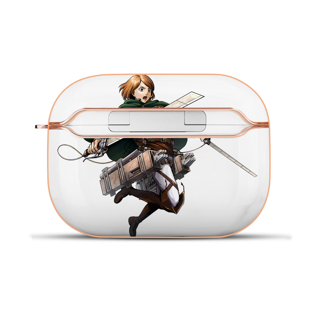 （画像用） 進撃の巨人 ペトラ·ラル Attack on Titan Petra Rall 【AirPods Pro用】ハードシェル保護ケース｜耐衝撃・防指紋・カラビナ付き商品仕様