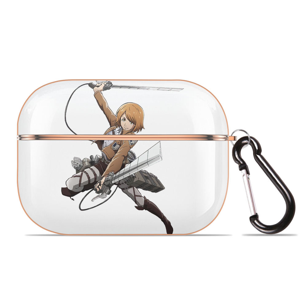 （画像用） 進撃の巨人 ペトラ·ラル Attack on Titan Petra Rall 【AirPods Pro用】ハードシェル保護ケース｜耐衝撃・防指紋・カラビナ付き商品仕様