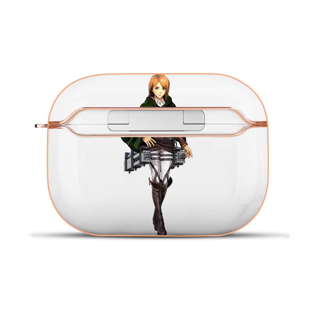 （画像用） 進撃の巨人 ペトラ·ラル Attack on Titan Petra Rall 【AirPods Pro用】ハードシェル保護ケース｜耐衝撃・防指紋・カラビナ付き商品仕様