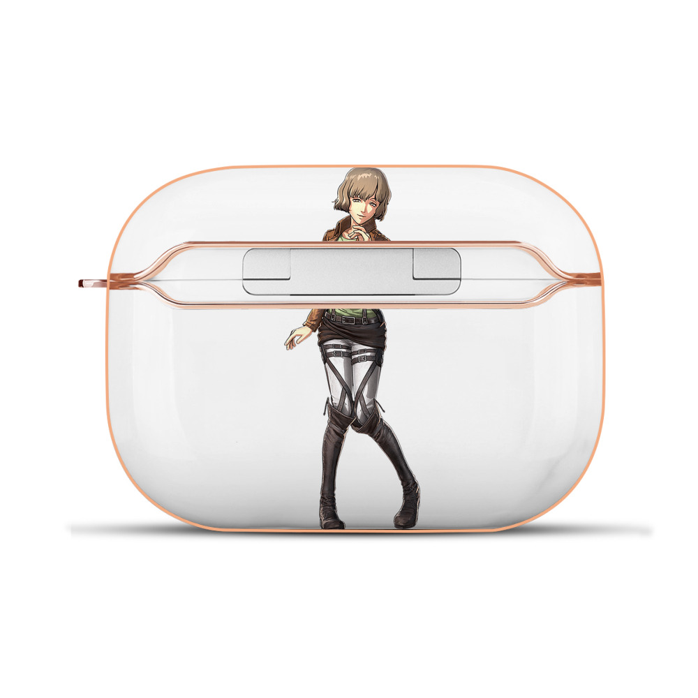 （画像用） 進撃の巨人 ヒツチ Attack on Titan Hitch 【AirPods Pro用】ハードシェル保護ケース｜耐衝撃・防指紋・カラビナ付き商品仕様