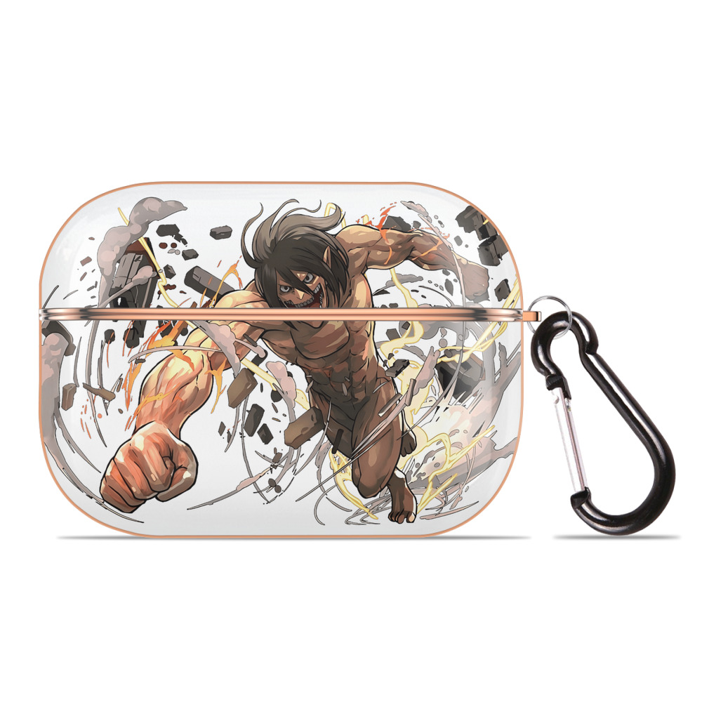 （画像用） 進撃の巨人 Attack on Titan 【AirPods Pro用】ハードシェル保護ケース｜耐衝撃・防指紋・カラビナ付き商品仕様