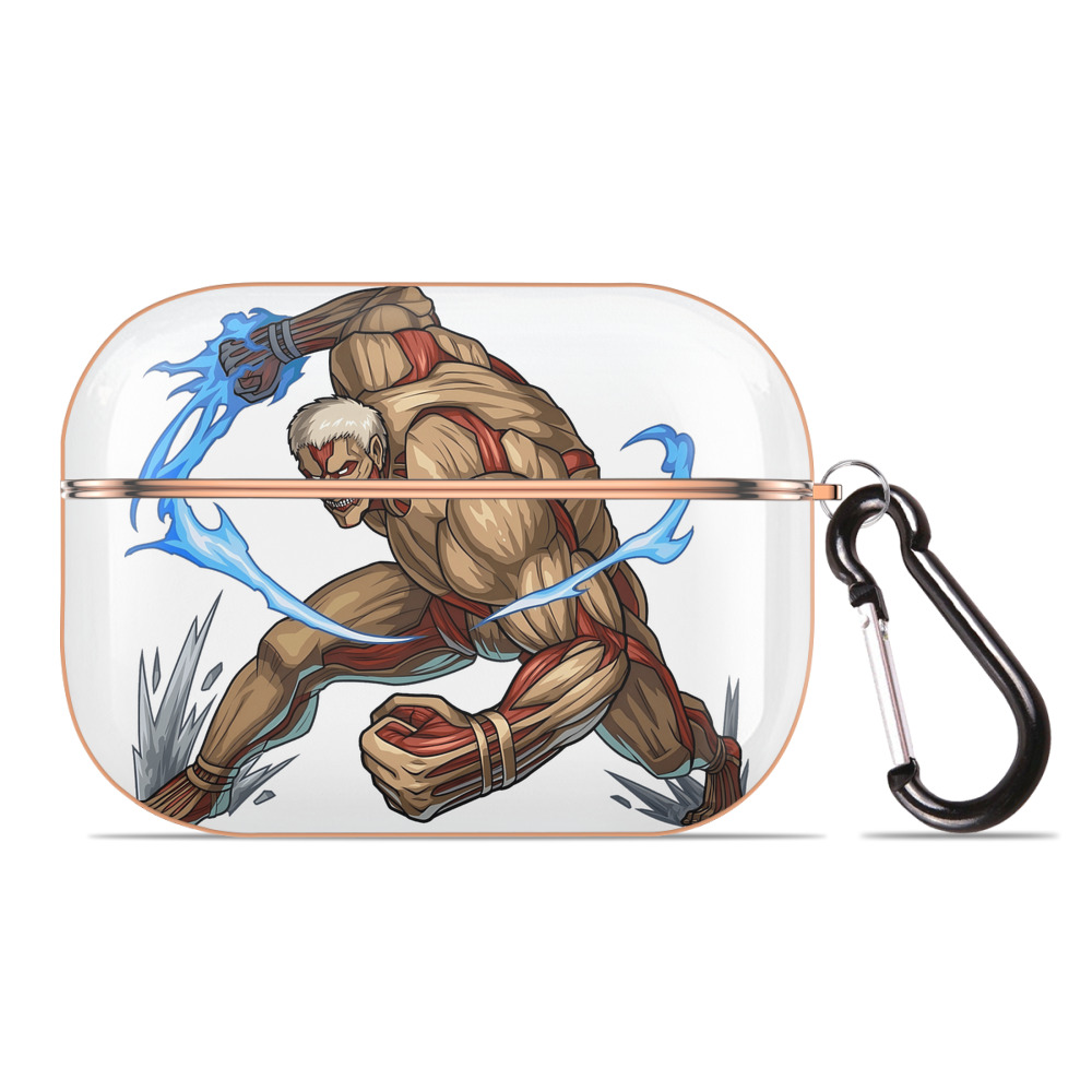 （画像用） 進撃の巨人 Attack on Titan 【AirPods Pro用】ハードシェル保護ケース｜耐衝撃・防指紋・カラビナ付き商品仕様