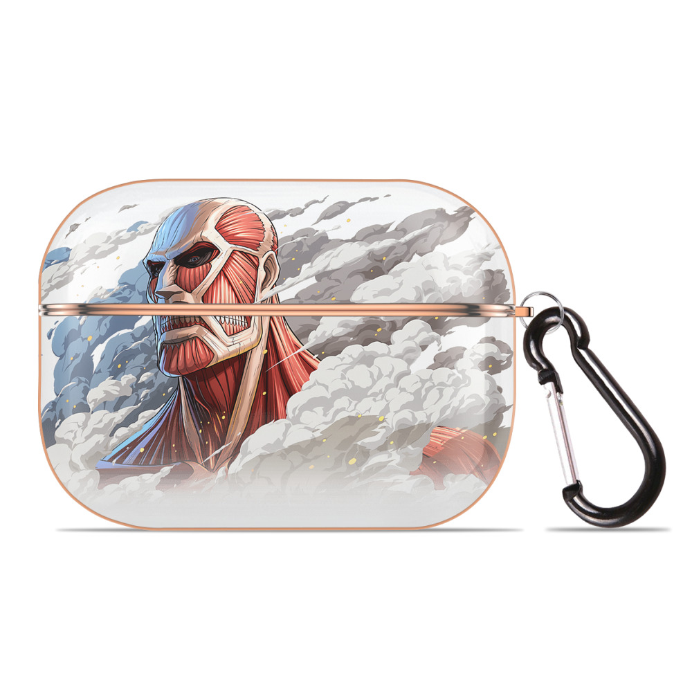 （画像用） 進撃の巨人 Attack on Titan 【AirPods Pro用】ハードシェル保護ケース｜耐衝撃・防指紋・カラビナ付き商品仕様