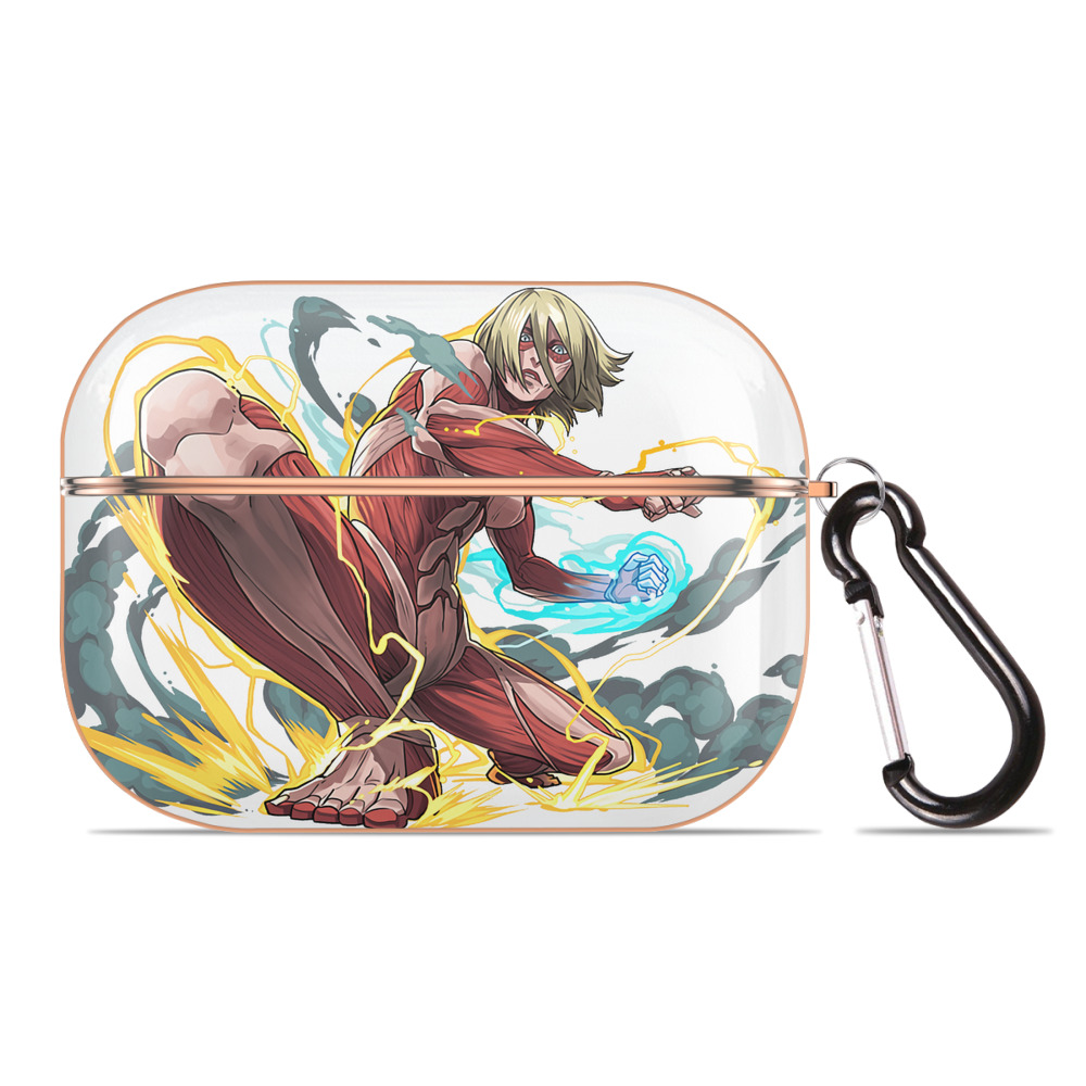 （画像用） 進撃の巨人 Attack on Titan 【AirPods Pro用】ハードシェル保護ケース｜耐衝撃・防指紋・カラビナ付き商品仕様