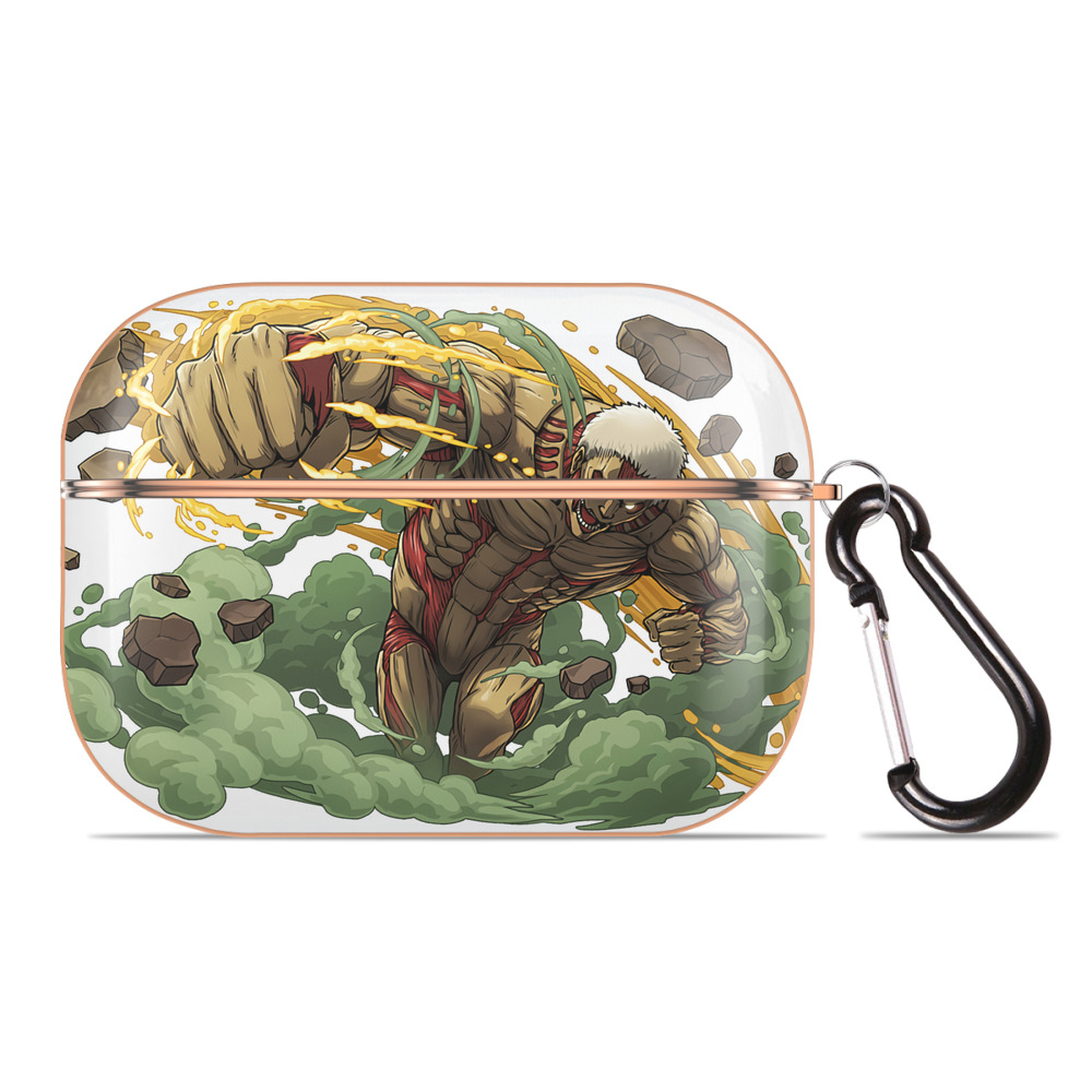 （画像用） 進撃の巨人 Attack on Titan 【AirPods Pro用】ハードシェル保護ケース｜耐衝撃・防指紋・カラビナ付き商品仕様