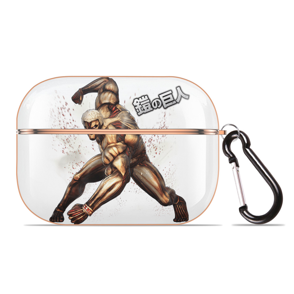 （画像用） 進撃の巨人 Attack on Titan 【AirPods Pro用】ハードシェル保護ケース｜耐衝撃・防指紋・カラビナ付き商品仕様
