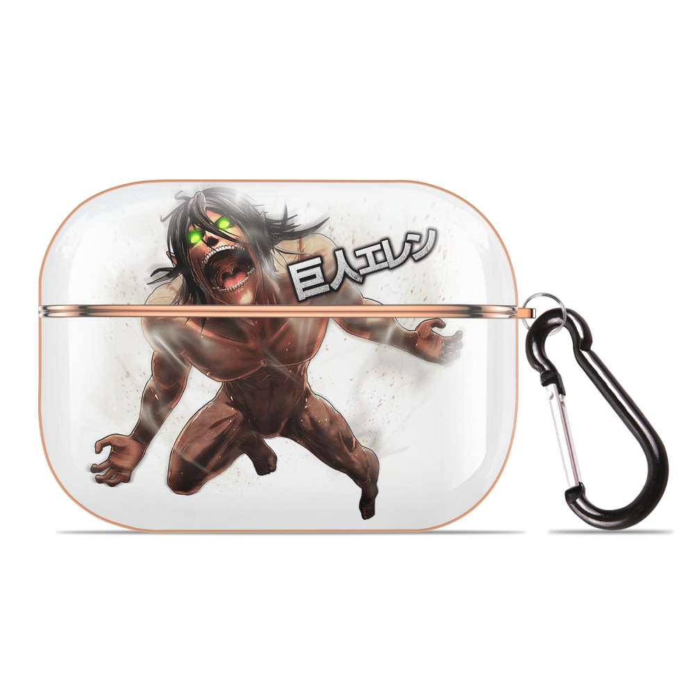 （画像用） 進撃の巨人 Attack on Titan 【AirPods Pro用】ハードシェル保護ケース｜耐衝撃・防指紋・カラビナ付き商品仕様