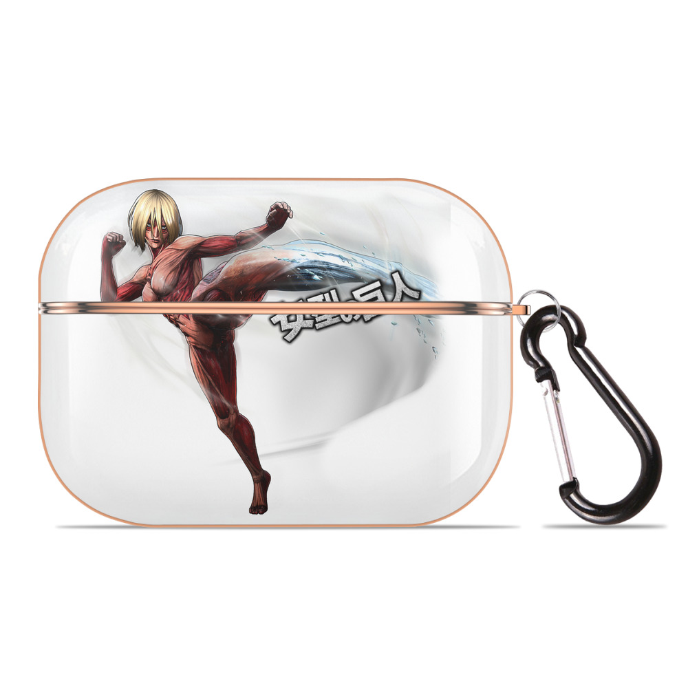 （画像用） 進撃の巨人 Attack on Titan 【AirPods Pro用】ハードシェル保護ケース｜耐衝撃・防指紋・カラビナ付き商品仕様