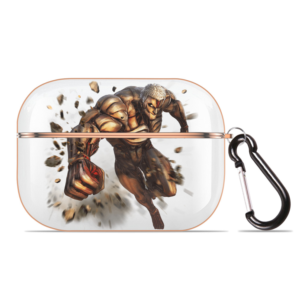 （画像用） 進撃の巨人 Attack on Titan 【AirPods Pro用】ハードシェル保護ケース｜耐衝撃・防指紋・カラビナ付き商品仕様