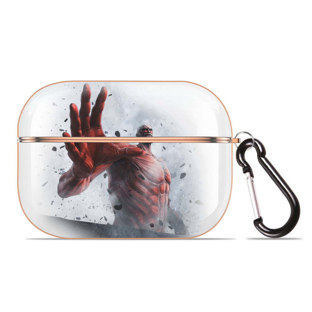 （画像用） 進撃の巨人 Attack on Titan 【AirPods Pro用】ハードシェル保護ケース｜耐衝撃・防指紋・カラビナ付き商品仕様