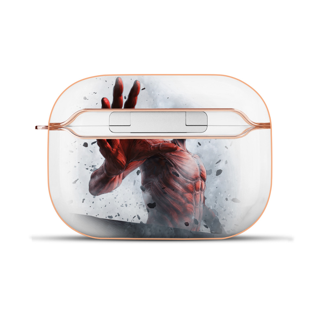 （画像用） 進撃の巨人 Attack on Titan 【AirPods Pro用】ハードシェル保護ケース｜耐衝撃・防指紋・カラビナ付き商品仕様