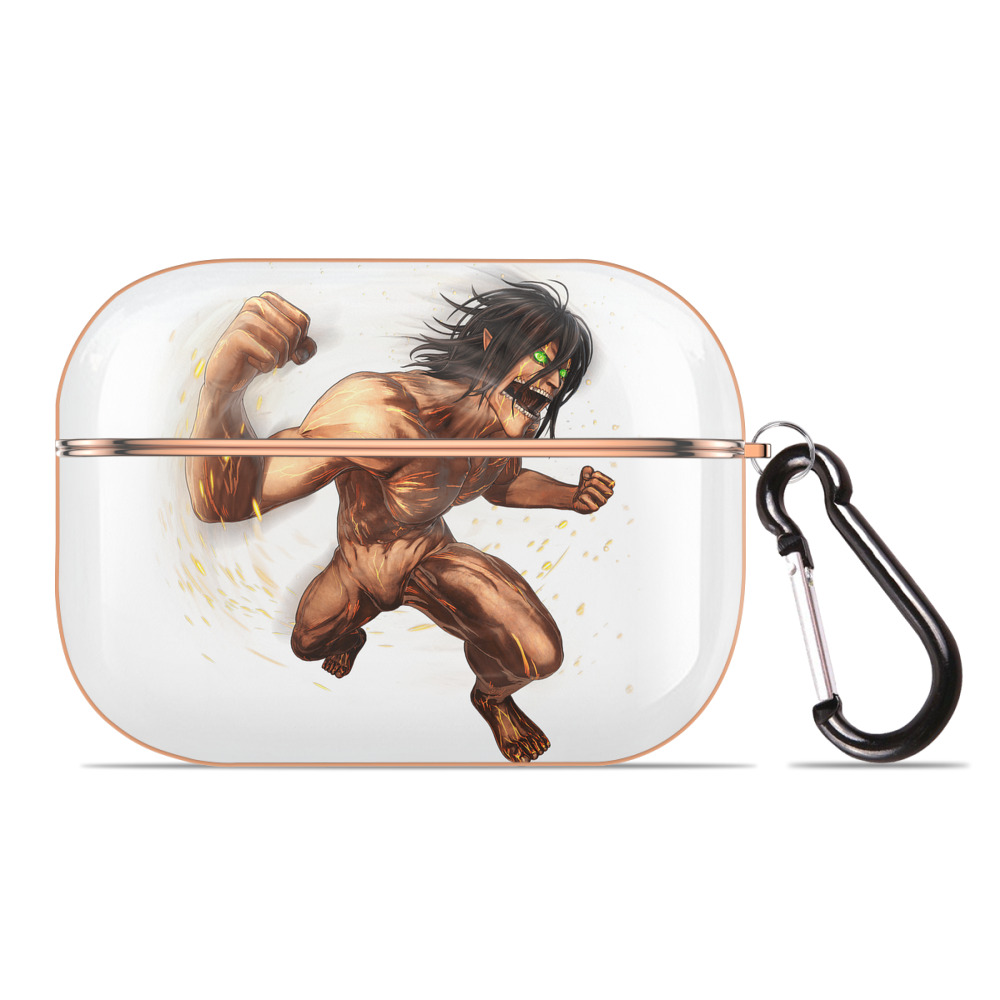 （画像用） 進撃の巨人 Attack on Titan 【AirPods Pro用】ハードシェル保護ケース｜耐衝撃・防指紋・カラビナ付き商品仕様