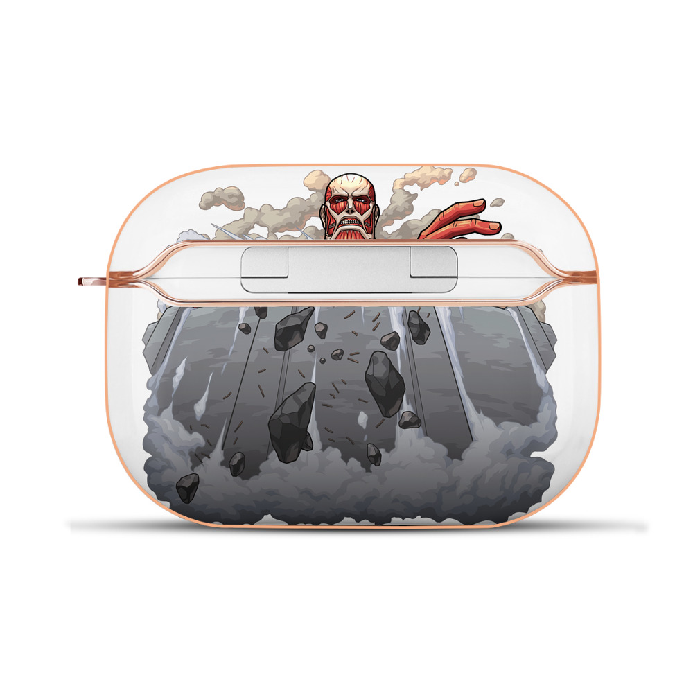 （画像用） 進撃の巨人 Attack on Titan 【AirPods Pro用】ハードシェル保護ケース｜耐衝撃・防指紋・カラビナ付き商品仕様