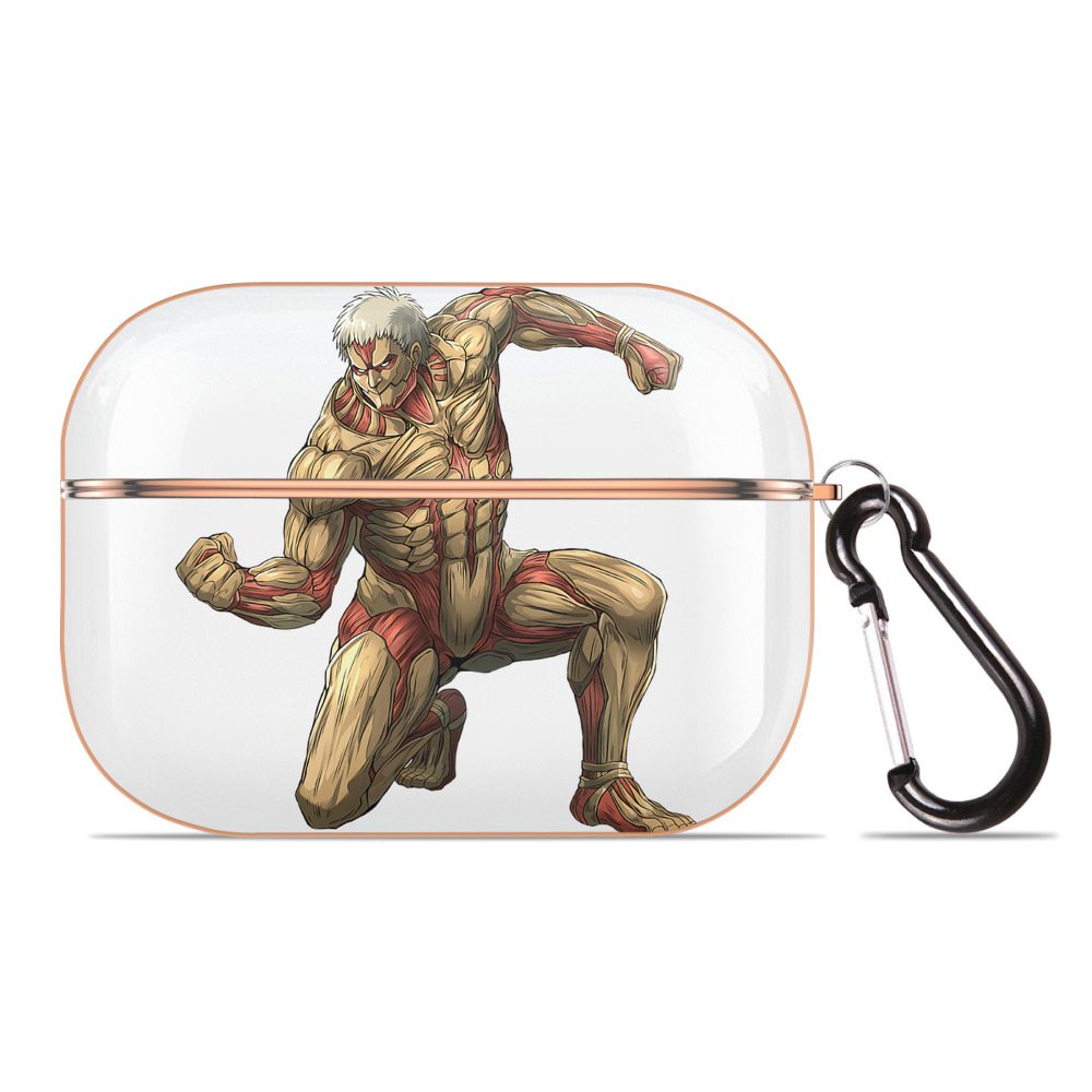 （画像用） 進撃の巨人 Attack on Titan 【AirPods Pro用】ハードシェル保護ケース｜耐衝撃・防指紋・カラビナ付き商品仕様