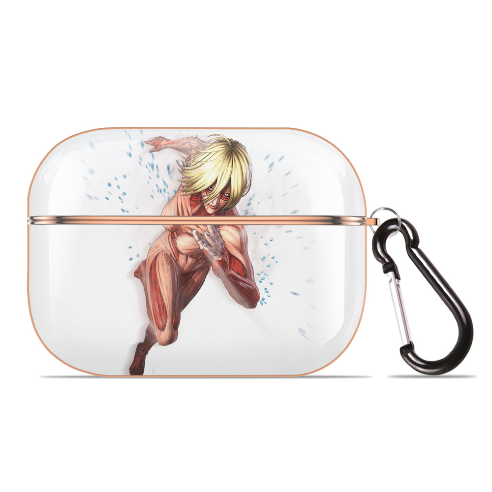 （画像用） 進撃の巨人 Attack on Titan 【AirPods Pro用】ハードシェル保護ケース｜耐衝撃・防指紋・カラビナ付き商品仕様